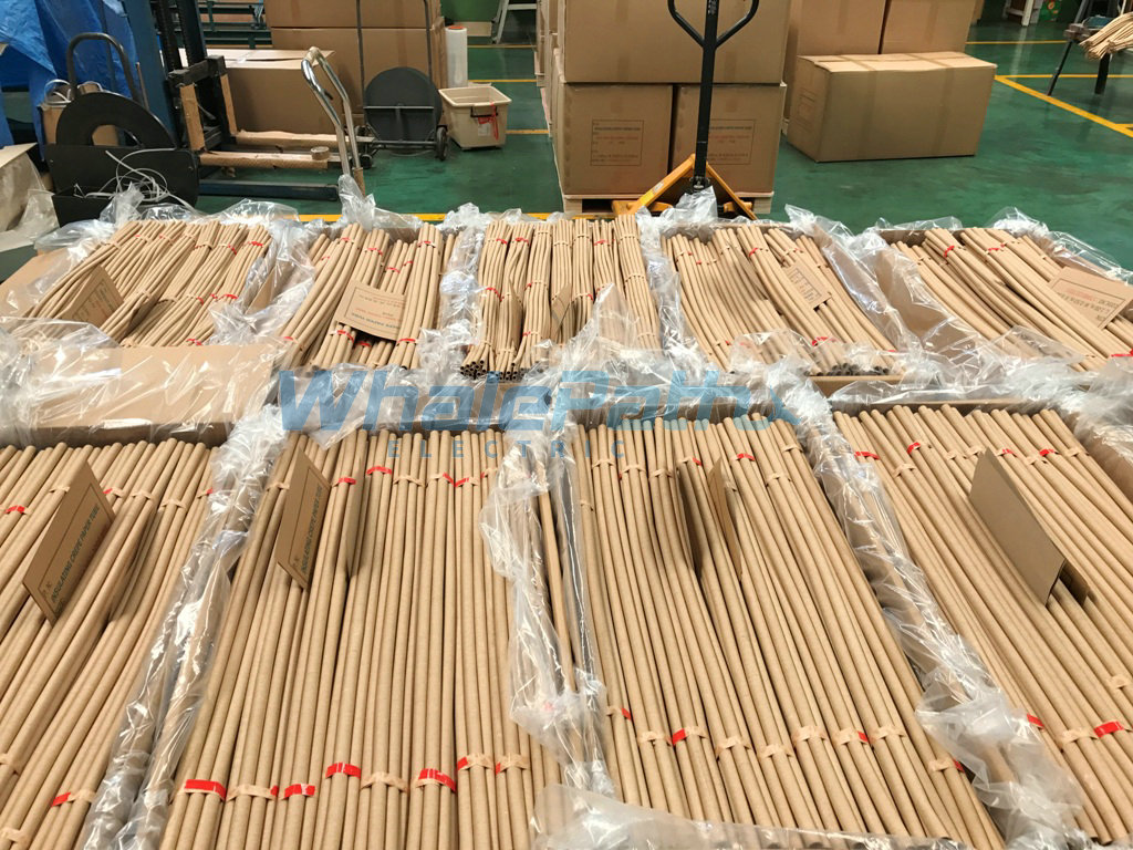 Crepe paper tubes